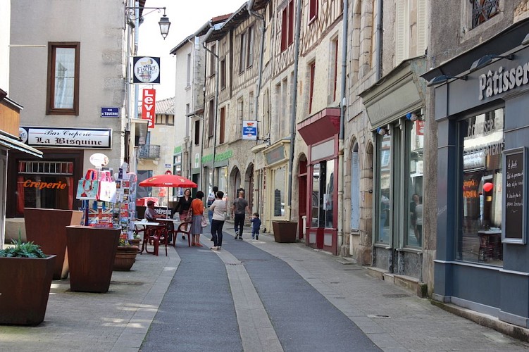 Autour de la gare de Saint-Léonard de Noblat