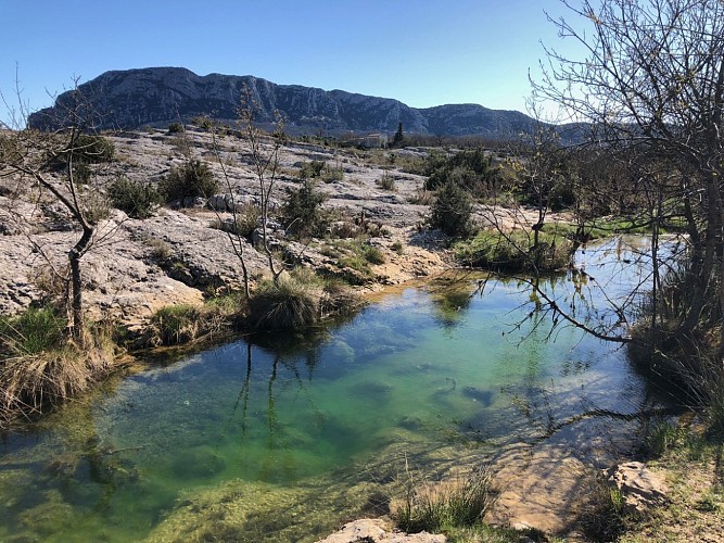 Les Marches des Géants et le dolmen de Lamalou