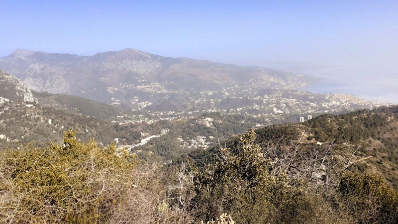 Du Grand Mont à Menton