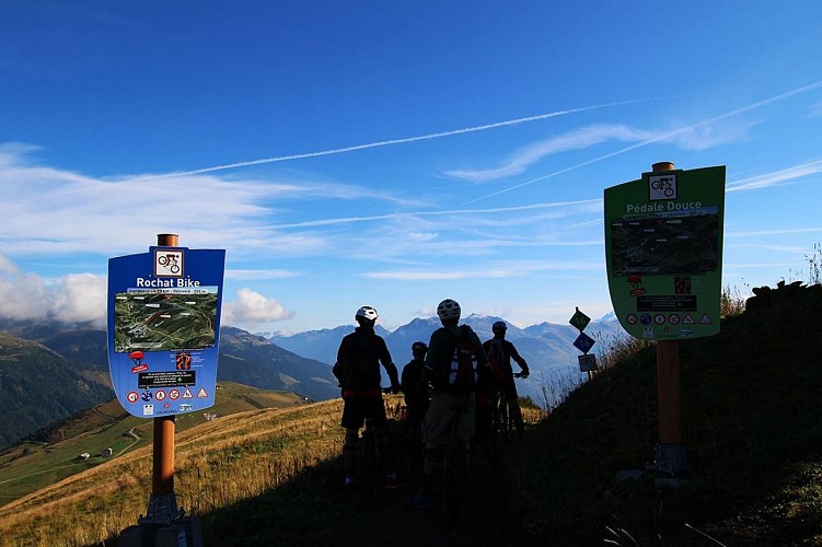 Mountain bike downhill  VTT "Rochat Bike"