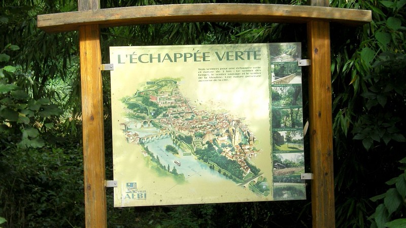 L'Echappée verte, un sendero urbano de excursión.