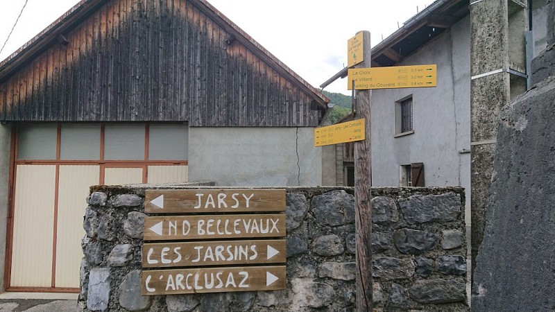 VTT traversée des bauges entre St Pierre d'Albigny et Jarsy et sentiers des chapelles