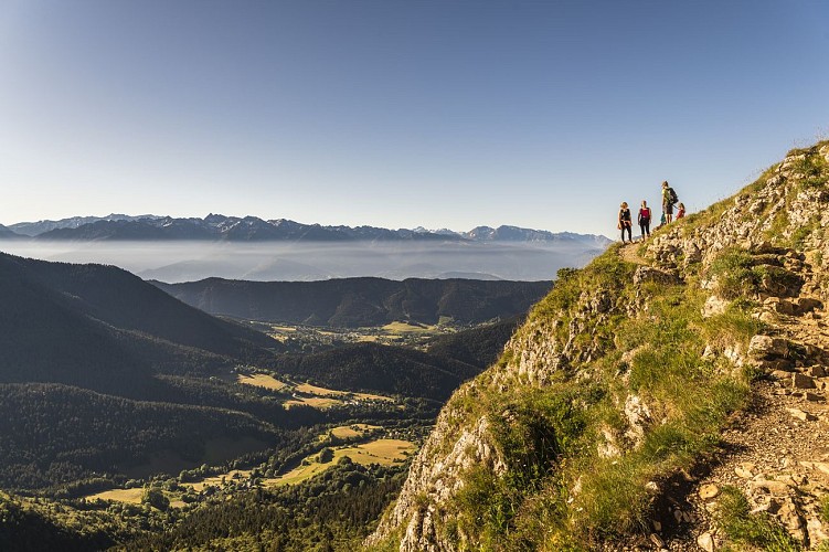 La Pinéa par le sentier Vermorel