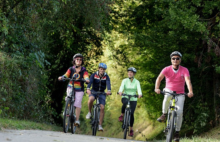 La Véloroute de Montchanin à Saint-Boil