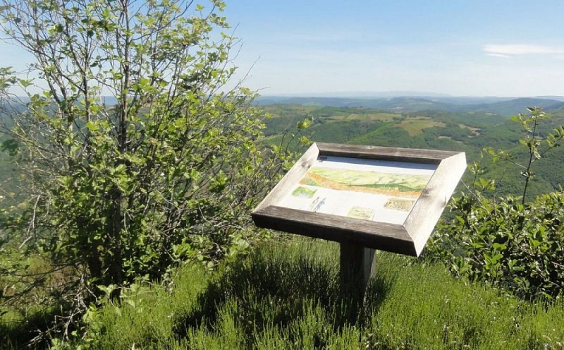 Vue du sommet du Maliver