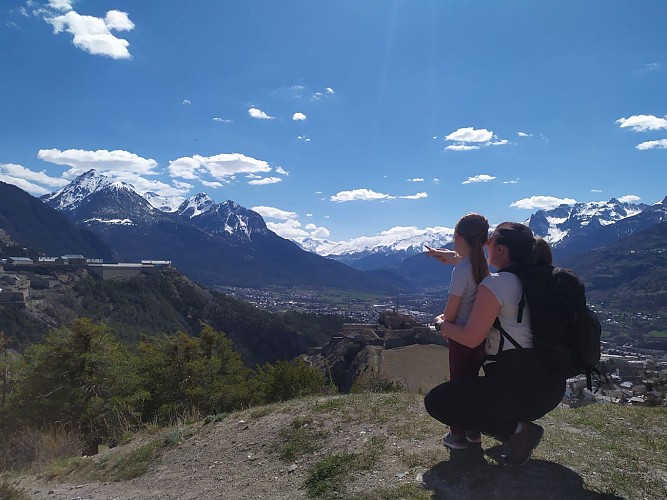 Fort des Salettes from La Vachette