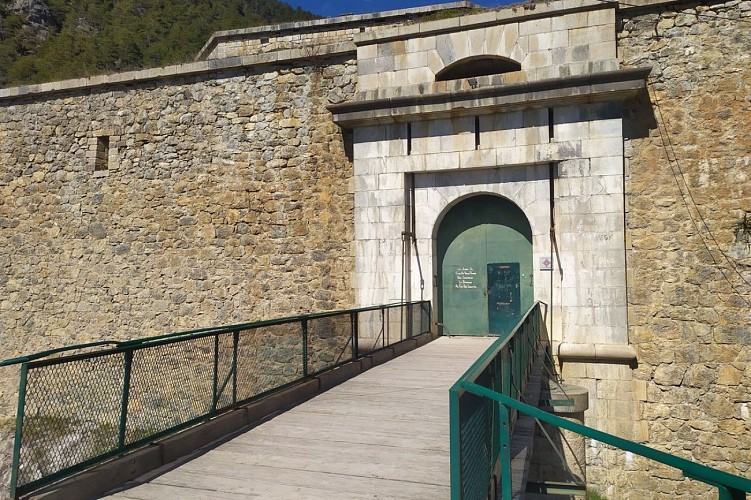 Fort des Salettes, randonnée La Vachette
