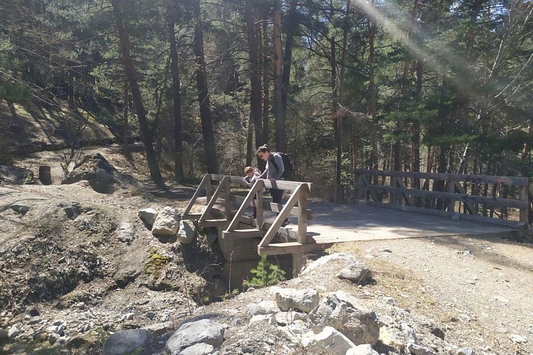 GR5 Briancon Montgenèvre , depuis la Vachette