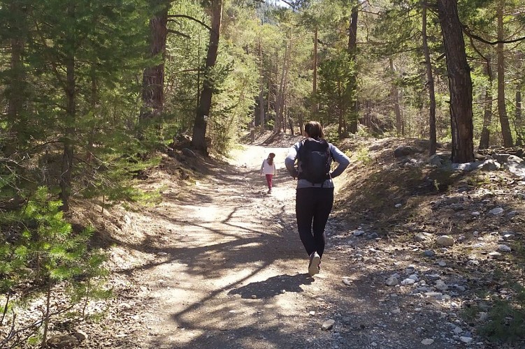 GR5 Briancon Montgenèvre , depuis la Vachette