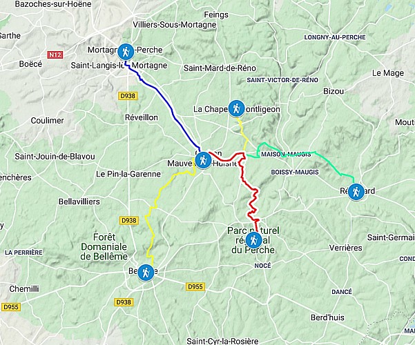 Les Traversées Percheronnes au départ de Mauves-sur-Huisne