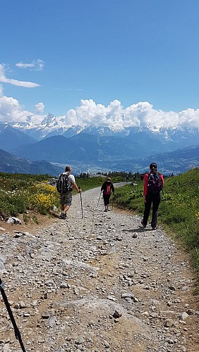 sentiero pedonale: sentiero forestale di Mayères da Burzier