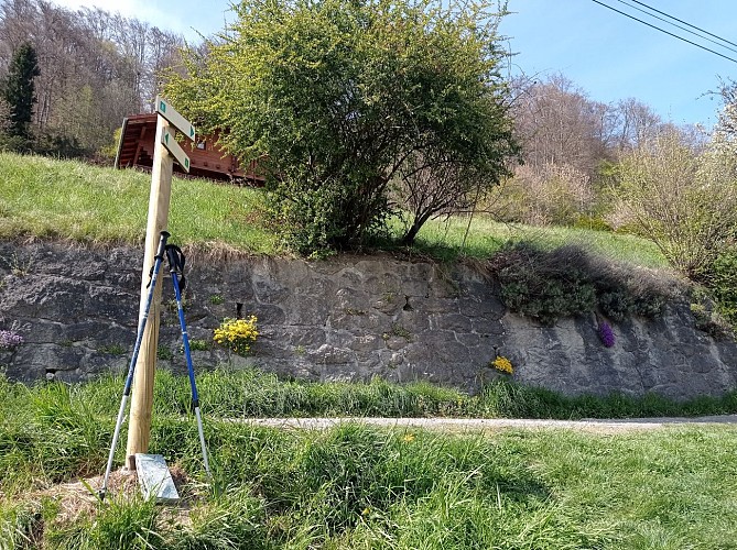 sentier pédestre : circuit des coteaux