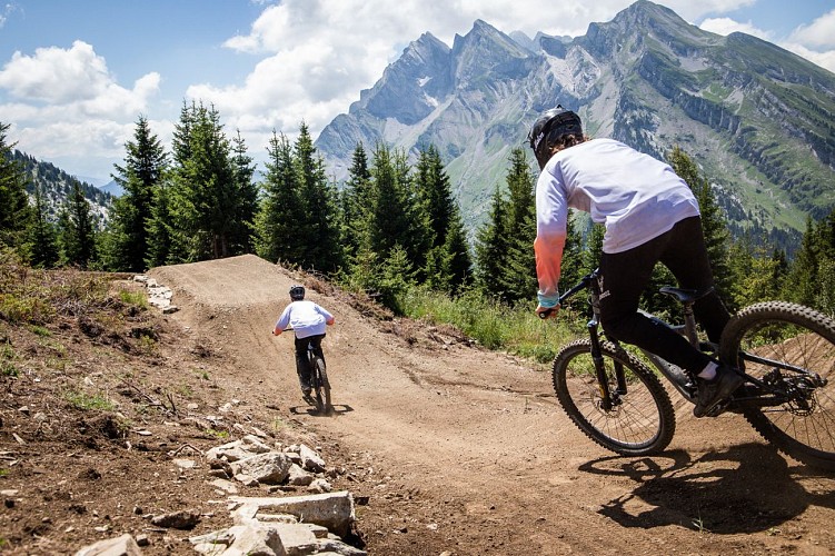 Descente du Loup - Piste VTT Descente N°9