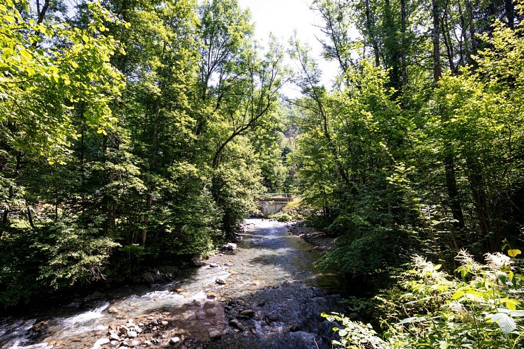 Roman bridge path