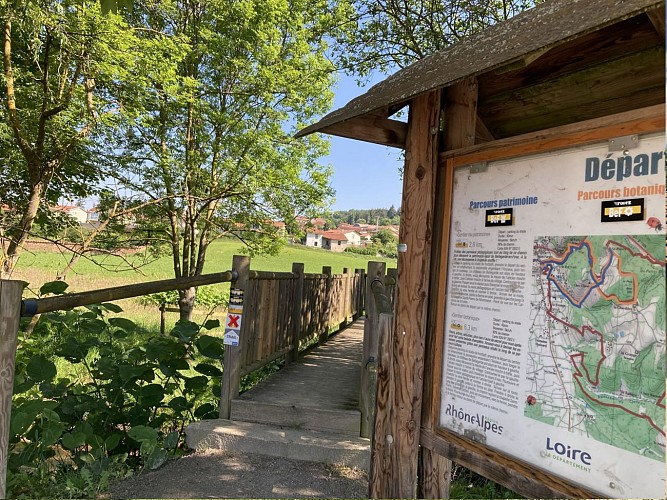 Sentier du patrimoine_Bellegarde-en-Forez