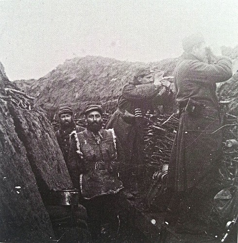 LE PLATEAU SOISSONNAIS, PAYSAGE REFUGE DES POILUS : Le début de la guerre de tranchées