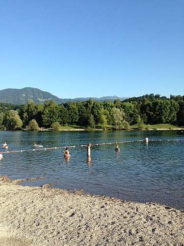 Comfort walk : Lake of Carouge
