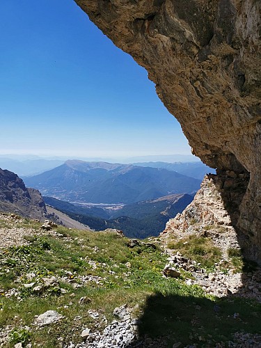 Pic de Bure depuis les Sauvas