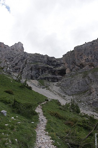 Pic de Bure depuis les Sauvas