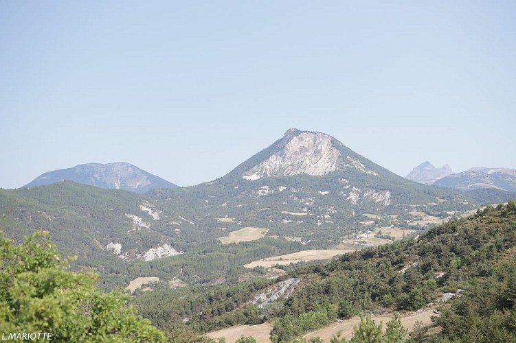 Col de Pierrefeu depuis Glaise