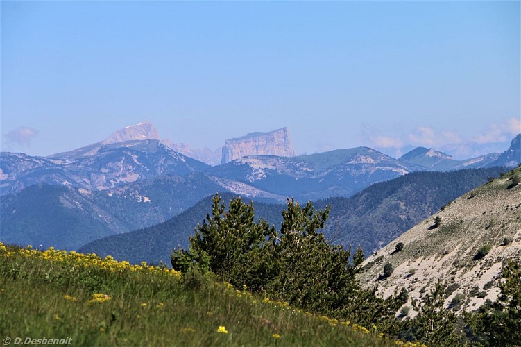 Les crêtes de Luzet