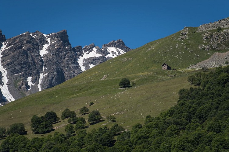 Le refuge des Aiguilles d'Arves - Wandelroute