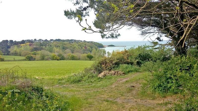 Vue sur le port de Beg Douar