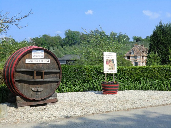 Cambremer par Saint Pair et la Cadran sur la Route du Cidre