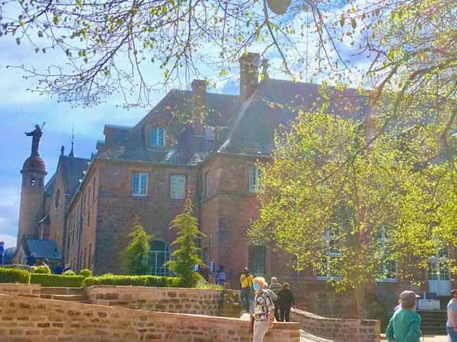 Randos 3 frontières: Mont Sainte Odile 67