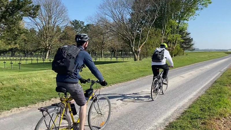 Pince à vélo - Campagnes de l'Artois