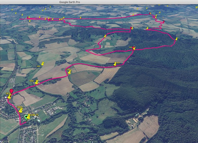 La boucle des Trois Moulins 27,0 Km