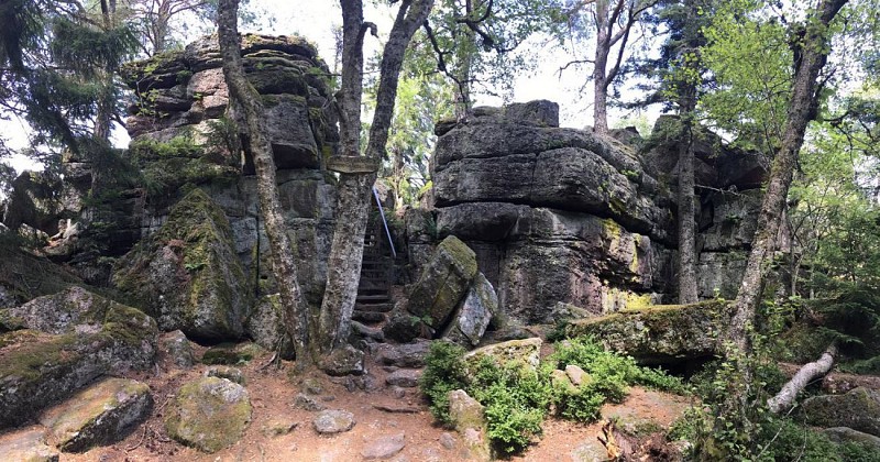 Randos 3 Frontières: Le Taennchel depuis Tannenkirch 68