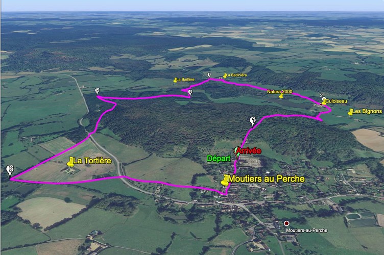 Le Gué de Culoiseau 6,6 Km