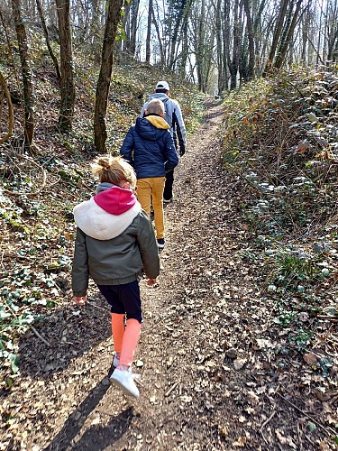 Randonnée à Thoré-la-Rochette