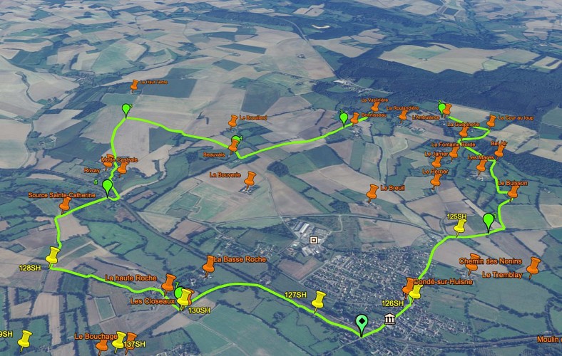 Les Chemins de l'histoire 12,0 Km