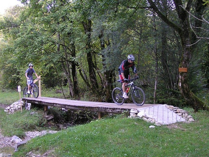 Circuit VTT FFC - Hauteville - Bleu