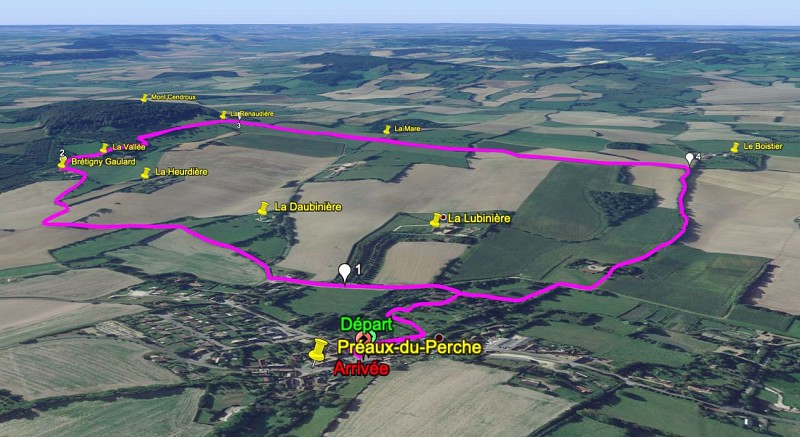 Les Panoramas 5,5 Km