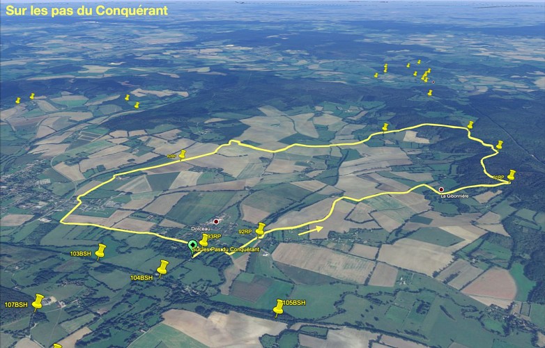 Sur les pas du Conquérant 12,0 Km