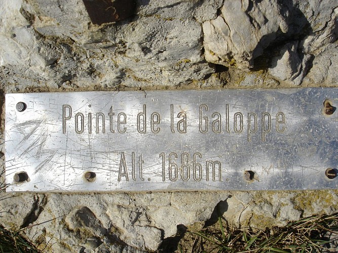 Randonnée "Pointe de la Galoppaz"