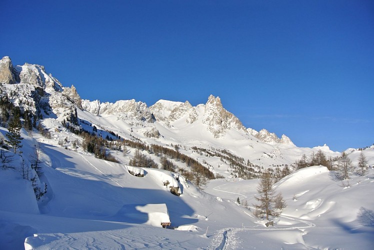 Ciaspolata fino al rifugio di Drayères