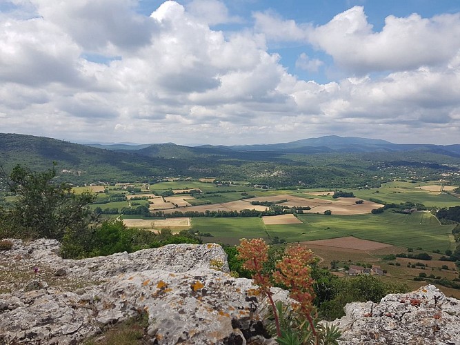 Randonnée, le Mont Major, Rians