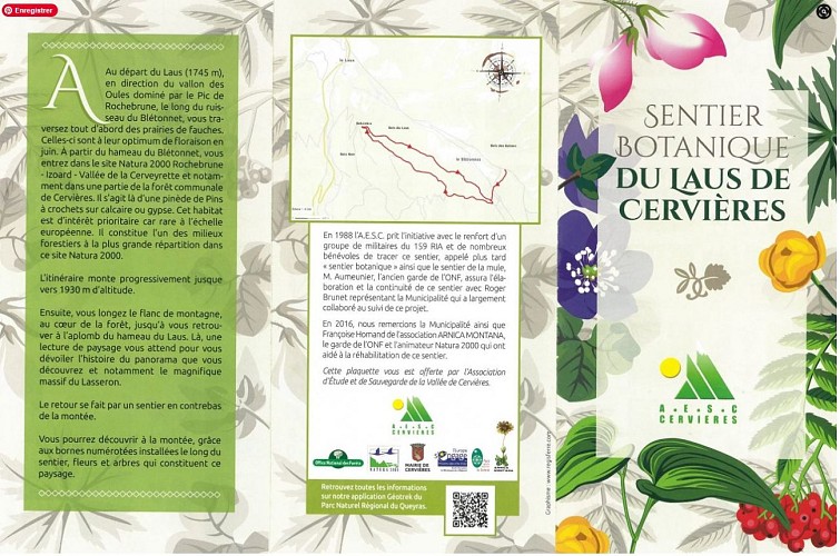 Sentier botanique de Cervières_Cervières