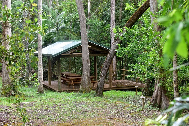 Panoramic pedestrian path