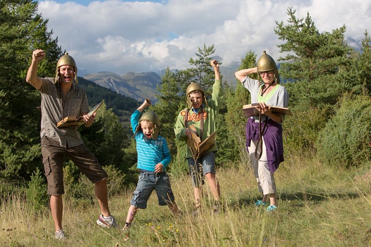 Spelparcours - A la poursuite d'Hannibal, Comfort wandeling