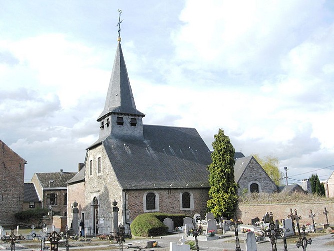 La petite boucle nature - Eglise Saint-Brise - Hollogne-sur-Geer