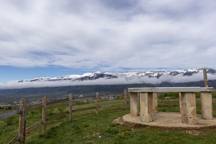 Wandern : Grilly - der Mont Mourex_Grilly