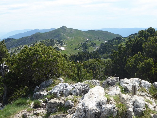 Hiking: the high peaks from Lélex