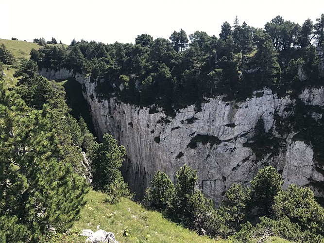 Le canyon du Crêt de la Neige