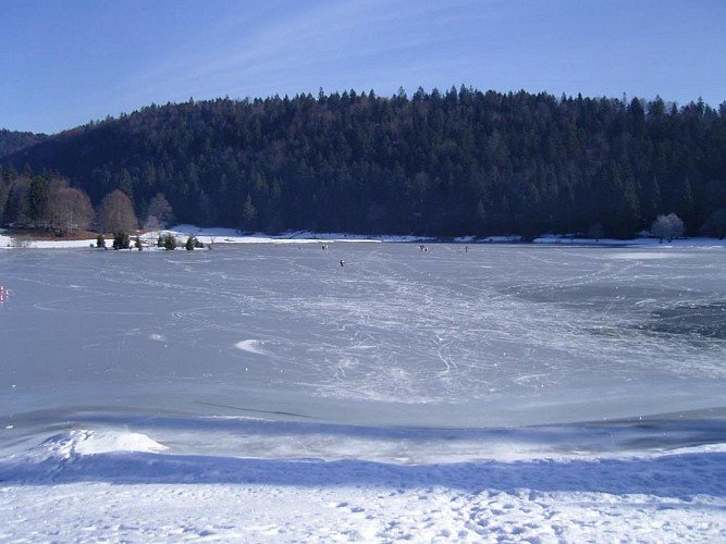 Lac Genin gelé