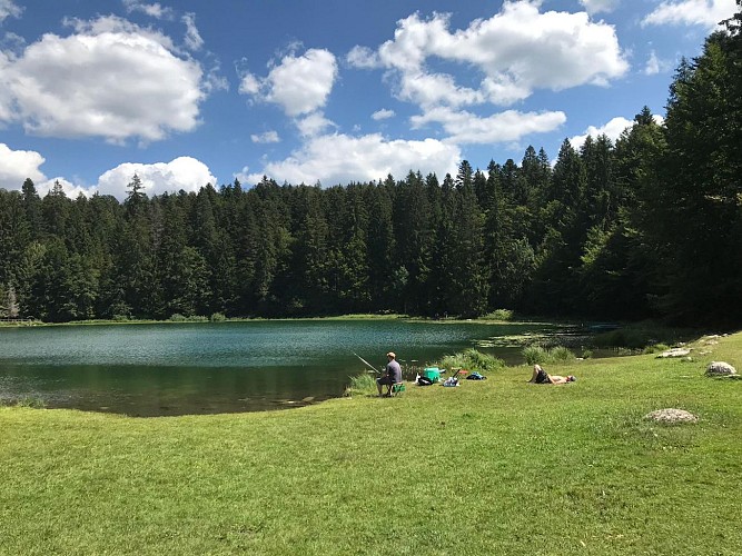 Lac Genin Panorama